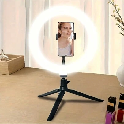 Juego De Luces De Relleno Profesionales De 10 Pulgadas Con Rotación De 360° E Interruptor Multifuncional: ¡perfecto Para Fotografía Y Videografía!