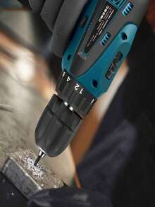 3 In 1 Cordless Impact Drill, Electric Screwdriver, Electric Drill, Electric Hammer Drill For Lithium Battery - 彩色 - 查看 6