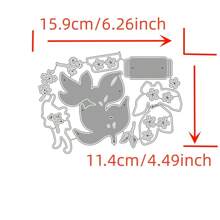 1片福音金屬切割模刀和印章,用於創意相簿模切、燙金等,透明印章和模刀套裝-2023 - Cutting Dies SU-119 - 查看 2