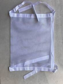 1/2/3pcs Sneaker Dryer Bag, Dryer Door Shoe Net With Elastic Straps, Sneaker Laundry Bag For Shoes, White, 15.5 Inch X 15.5 Inch, 1 Pack,Spring,Minimalist,Summer Tops