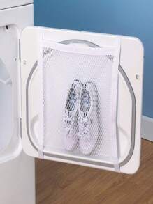 1/2/3pcs Sneaker Dryer Bag, Dryer Door Shoe Net With Elastic Straps, Sneaker Laundry Bag For Shoes, White, 15.5 Inch X 15.5 Inch, 1 Pack,Spring,Minimalist,Summer Tops