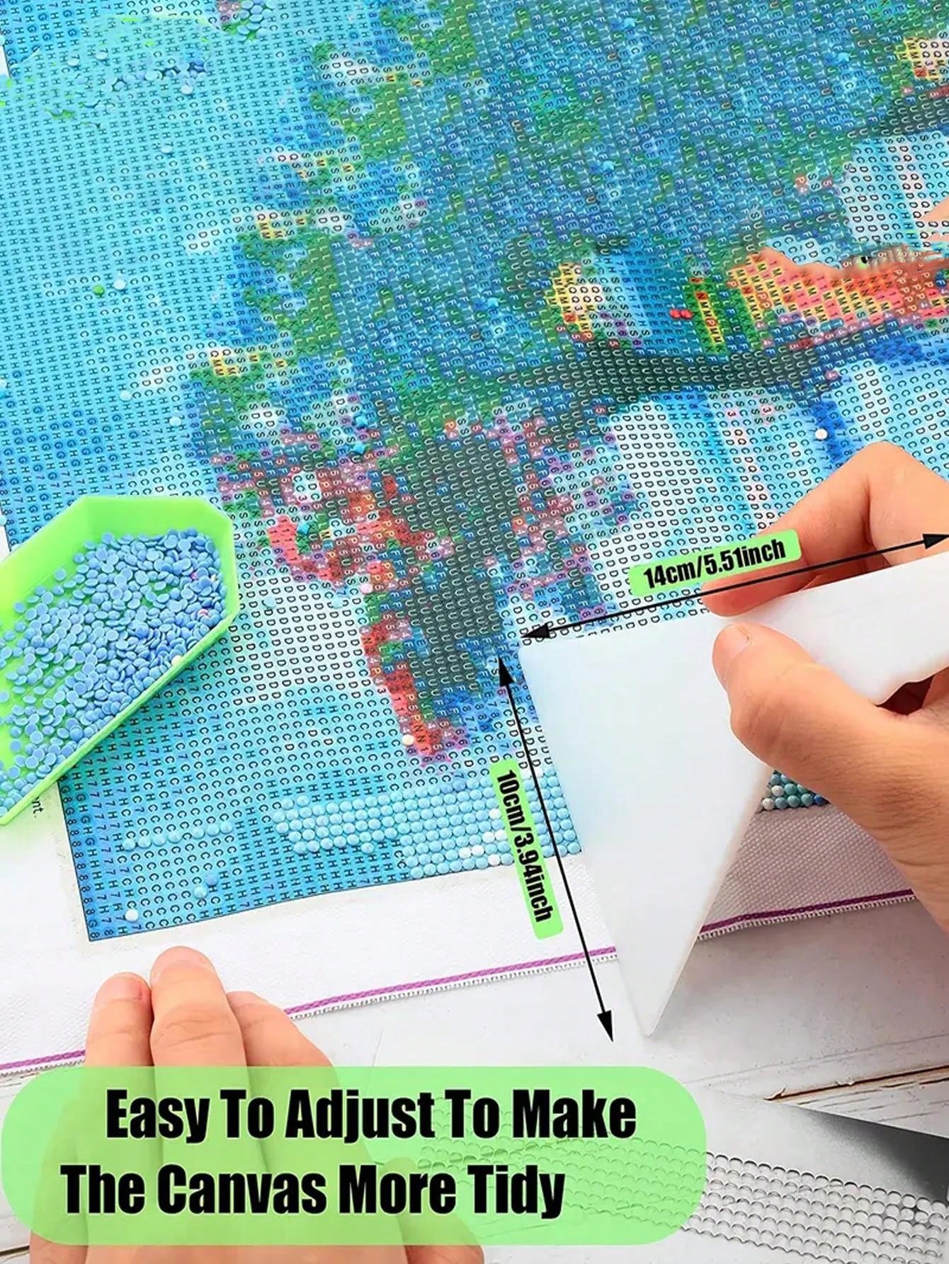 1pc Diamond Painting Repair Tool Set Including Aligner, Art Repair Accessories SHEIN USA