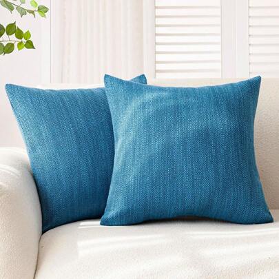 1入組豪華波西米亞風格裝飾性紋理亞麻枕套不含內芯,適用於沙發、客廳、臥室、地板、長椅、汽車、辦公室、咖啡廳和其他休閒場所,枕套不脫落或起球,適用於所有季節