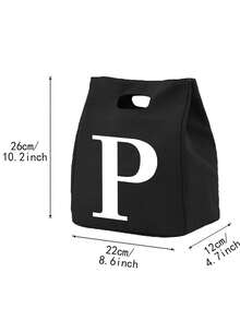 Hộp Cơm Trưa Da Báo Hồng Cho Nữ & Bé Gái Túi Làm Mát Nhỏ Mềm Cách Nhiệt | Đáy chống rò rỉ | Vải Chống Thấm | Cách nhiệt | Dây đeo vai có thể điều chỉnh | Dành Cho Người Lớn & Trẻ Em Bộ Dụng Cụ Đựng Thực Phẩm Cho Trường Học Nhà Trẻ Dã Ngoại Trường Tổ Chức Túi Túi Đựng Đồ Cho Giáo Viên Túi Lớp Học Túi Sắp Xếp Lớp Học - màu đen - Xem 5