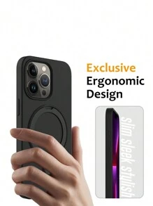 Etui na telefon Apple Holder Father's Day 1 szt. z płynnego silikonu z magnesem i podstawką kompatybilne z iPhone 15Pro Max/14/13/12/11/15Pro Max