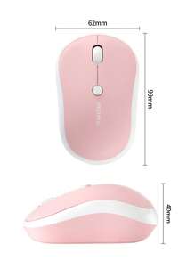 MOFII 可爱时尚的无线鼠标，适合办公室使用 - 粉色 - 查看 6