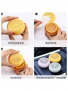 Aromatizante para Auto, Elimina Olores, Ambientador larga duración fragancia intensa para coche armario hogar ambientadores de fragancia de coche, aromatizante redondo para automóvil - Multicolor - Ver 3