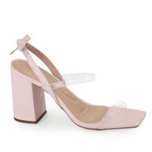 Women Heeled Sandals - 粉紅色的 - 查看 2
