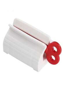 2pcs/Set Slouchy Toothpaste Squeezer, Toothpaste Clip, Face Cleanser, Rotary Press, Simplify Life - Random - View 3