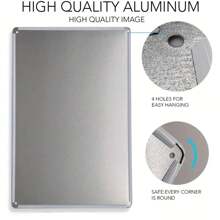 1張鐵藝繪畫海報,蜻蜓花鐘正能量啟發名言牆飾,適用於家居裝飾/客廳/臥室/辦公室/酒店/酒吧裝飾圖片 - 彩色 - 查看 3