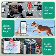 1入gf22汽車gps追蹤器定位器,強磁吸迷你定位追蹤設備,可用於車輛、汽車、摩托車、卡車記錄追蹤 - 黑色 - 查看 5