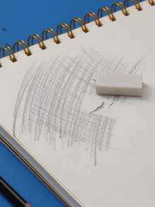 MOKA 48 Sheets A4 Blank Sketchbook Sketchpad Drawing Paper For Students & Artists,8k Hand-Painted Sketch And Colored Pencil Drawing Notebook, 1pc - Multicolor - View 6