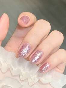 12毫升,去除式指甲油,8種顏色,美白,快速乾燥,持久不褪色,無異味,可剝離,適合美白膚色,無需uv / Led - 西瓜粉 - 查看 3