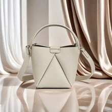 1pc Women's Fashionable Shoulder Bag With Adjustable Metal Strap, Suitable For Daily Use X3016 - Blue - View 1