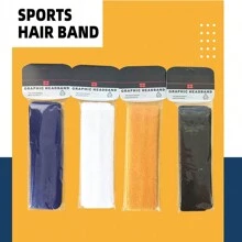 運動健身頭帶,透氣速乾,高彈性,明星運動員同款 - 藍色 - 查看 5