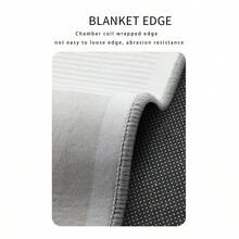 1pc Crystal Velvet Edge Bound Anti-Slip Carpet Rug For Living Room, Bedroom, Bathroom, Kitchen, Cream Color - Breeze - View 8