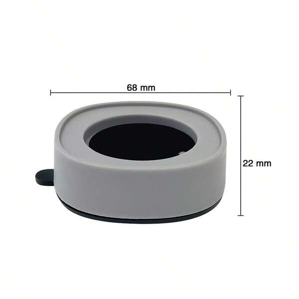 4pcs Pu AntiVibration, AntiSlip Pads With Strong Adhesive Suction