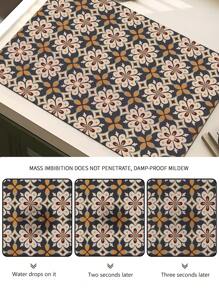 1 件,咖啡機矽藻泥排水墊,軟橡膠排水墊,防滑超強吸水耐磨洗碗乾墊,檯面餐桌墊餐墊,庭院餐桌裝飾,家用廚房用品 - 彩色 - 查看 5