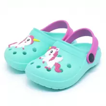 Kids Flat Sandals - 薄荷綠 - 查看 5