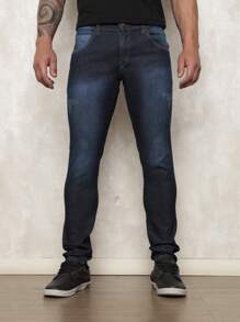 Men Pants - Lacivert - Görünüm 2