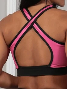 Women Sports Bras - Hồng - Xem 4