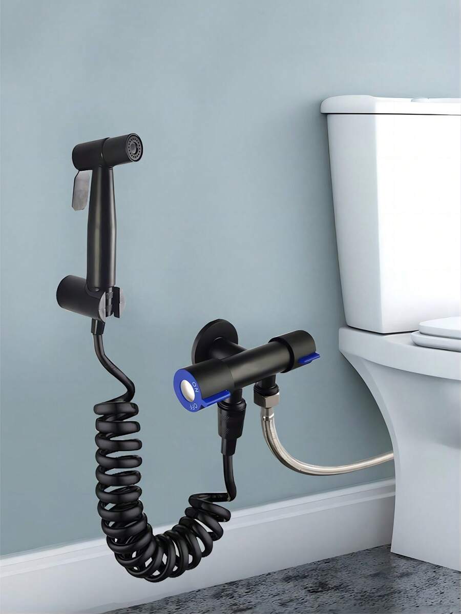 Toilet Spray Gun, HighPressure Toilet Flush Companion, Dual Outlet