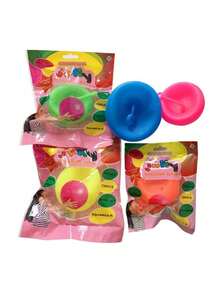 1pc Random Color Unbreakable Balloon For Teenager, Water-Filled Transparent Bubble Ball, Tpr Water Balloon, Bounce Ball With Flash, Perfect Toys And Party Favors For Teens - Random Color - View 10