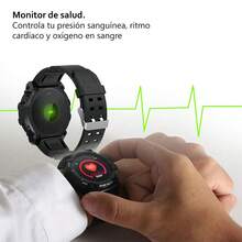 Reloj Inteligente Deportivo Con Pantalla Táctil De Uso Rudo - Rojo - Ver 4