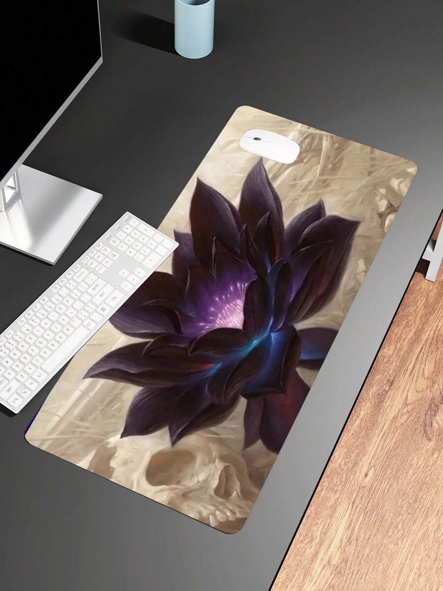 1pc Extra Large Mouse Pad For Office, Gaming, Computer, Keyboard, Desk, 3d Printed Mousepad - Multicolor - View 1