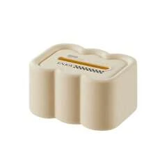 1 件极具吸引力的 Ins 风格云形纸巾盒架，奶油色壁挂式纸巾收纳盒，适用于客厅、浴室 - 淺灰色 - 查看 4