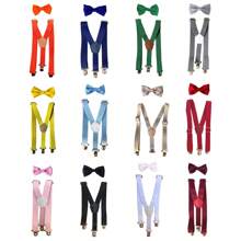 Miguelito Moda Infantil Kids Belts & Suspenders - Màu Hồng baby - Xem 3