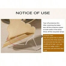 1入3d足球形led夜燈-暖黃色燈光,變色燈光,臥室氛圍led桌燈-完美的禮物主意 - 白色 - 查看 7