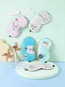 2pcs/Set Cute Cartoon Gel Eye Mask, Eye Shade With Cooling/Warming Effect For Relaxing, Reusable Mask For Puffy Eyes, Dry Eye Syndrome, Winter Hot Compress Or Beauty Sleep, Reusable - Pink - View 4