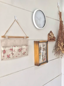 10 Piezas Gancho Para Colgar Marco De Fotos Sin Trazas Para Pared, Clavos Invisibles Para Fotos De Boda Y Pinturas - Blanco y Negro - Ver 2