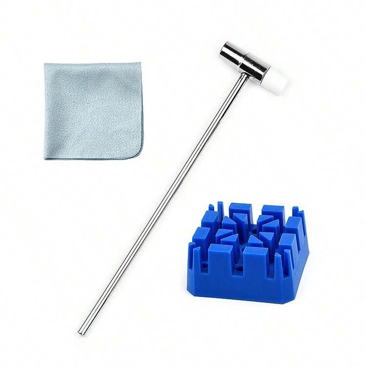 29入組手錶維修和工具套件,適用於帶子調整和更換 - 藍色 - 查看 4