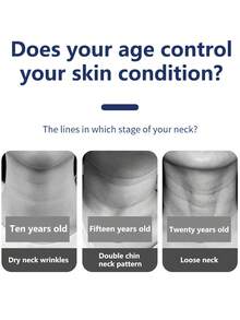 1只紓緩皮膚松弛,平滑皺紋,提拉雙下巴的護膚面部按摩器,頸部美容設備 - 白色 - 查看 11