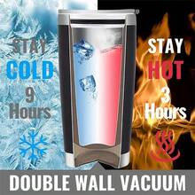 1入組20oz雙層304不鏽鋼車用杯,大容量可攜帶保溫英文字母杯辦公室家庭使用,590ml戶外旅行汽車用水杯,生日禮物 - J - 查看 3
