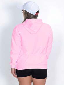 Women Sweatshirts - 淺粉色 - 查看 5