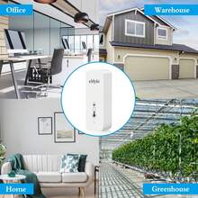 1個emylo Wifi溫度監測器,wifi溫度濕度附帶app通知及歷史數據,並兼容alexa助手,適用於家庭、溫室、酒窖的濕度計監測 - 白色 - 查看 5