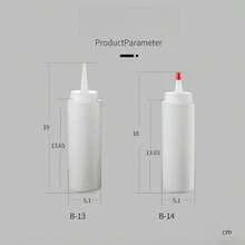 1入組擠壓式瓶子,適用於沙拉醬、番茄醬、蠔油、蜂蜜等調味料,廚房用品 - B-13無蓋可另配240ml - 查看 7