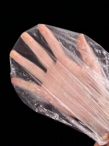 10 个加厚一次性防尘罩，适用于电饭煲、锅、厨具、烤盘、微波炉等家用电器，通用透明薄膜罩，适用于学校、办公室、家庭、旅行、包、整理器、储物