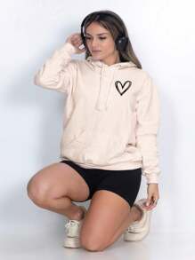 Women Sweatshirts - Beige - View 3