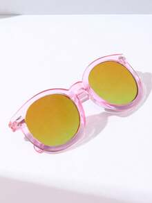 1 件女士复古奢华时尚眼镜，经典猫眼风格眼镜，增强脸型的美学配饰，适合日常佩戴、海滩、驾驶和户外旅行，具有防护功能 - 彩色 - 查看 7