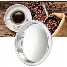 Coffee Machine Accessories, 54mm Coffee Machine Stainless Steel Backflush Insert Metal Blind Filter For Breville Sage8 Series - Silver - View 1