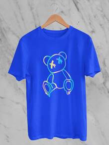 Men T-Shirts - Xanh đậm - Xem 1