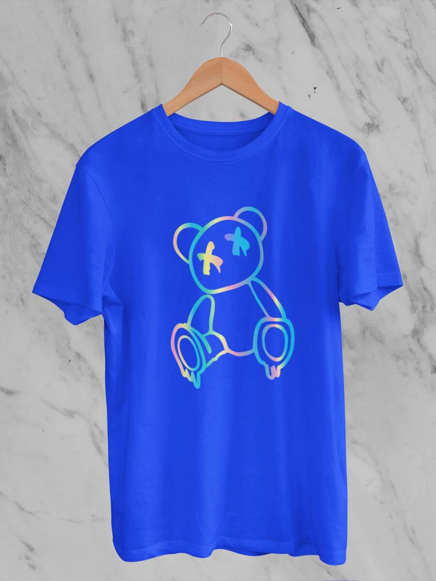 Men T-Shirts - Xanh đậm - Xem 1