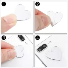 100pcs Heart Mirror Stickers, 2cm Small Heart Stickers, For Diy Home Living Room Bedroom Decoration, Self-Adhesive Acrylic Wall Stickers,Stickers,Wall Decal, Vinyl Decal For Home Decorations,Spring Decoration Items Refresh Your Home,Rama Decoration Stickers Gifts Birthday Graduation Mirror Wall Wall Decor Wall Mirror Mirror For Room Bathroom Decor Living Room Decor