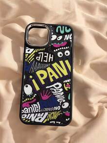 欧美风英文标语印花防摔手机壳 适用于iPhone - 彩色 - 查看 4