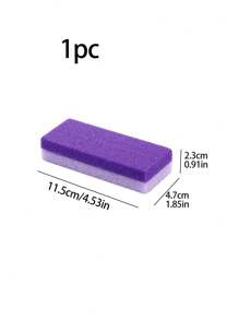 1塊浮石,可去除腳上的死皮和老茧,硬皮去除磨砂膏,足部磨腳機,膚質潔凈器,適用於足部護理和修腳