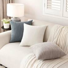 Housse De Coussin De Texture Décorative De Style Bohème De Luxe En Lin Sans Remplissage, Faite En Lin Brut En Une Luxueuse Housse De Coussin Adaptée À La Décoration Des Canapés, Salons, Chambres, Sol, Bancs, Voitures, Bureaux, Cafés Et Autres Lieux De Loisirs. La Housse De Coussin Ne Perd Pas De Cheveux, Ne Bouloche Pas Et Peut Être Utilisée En Toutes Saisons.